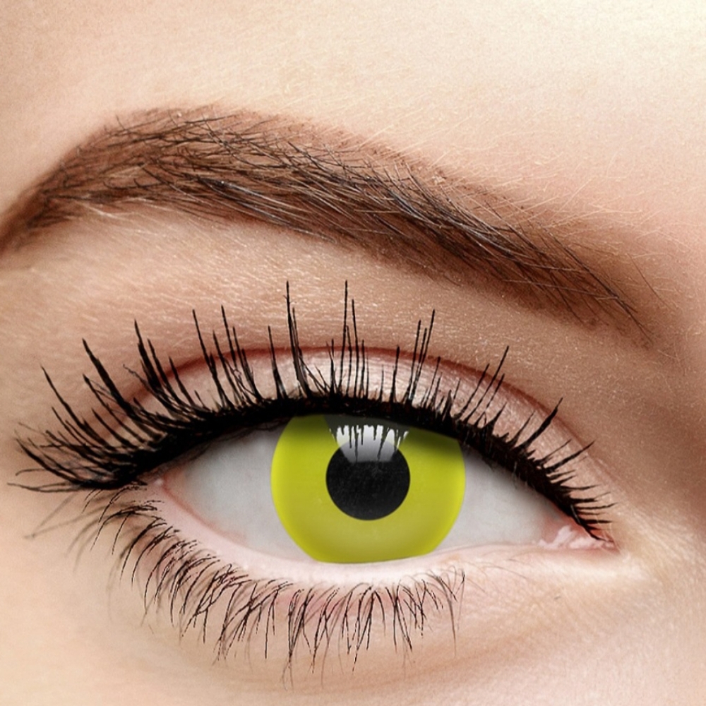 New MY05 Yellow Ring Halloween Contact Eyewear SALE $$